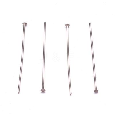 Tarnish Resistant 304 Stainless Steel Flat Head Pins STAS-H358-09C-1