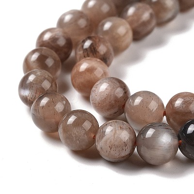 Natural Multi-Moonstone Beads Strands G-I247-14B-01-1