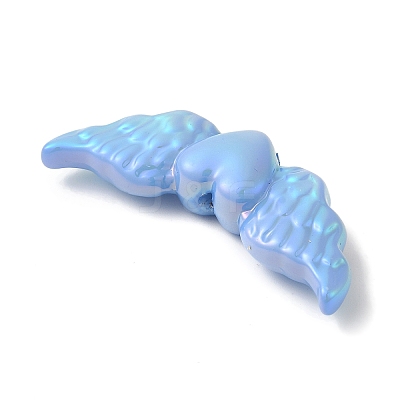 UV Plating Opaque Acrylic Beads MACR-K351-10-1
