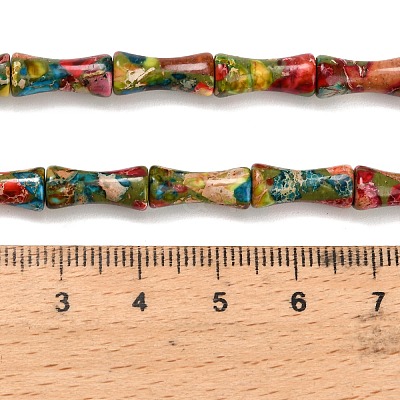 Natural Imperial Jasper Beads Strands G-Z110-I01-1