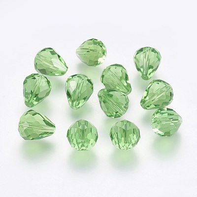 Imitation Austrian Crystal Beads SWAR-F062-12x10mm-16-1