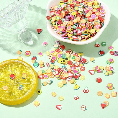 12G Handmade Polymer Clay Nail Art Decoration CLAY-YW0002-18-1