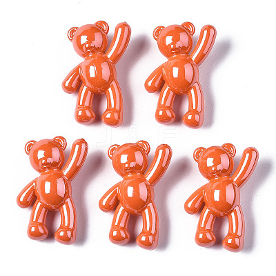 Opaque Acrylic Pendants LS-PACR-ZX016-08G-1
