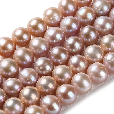Natural Cultured Freshwater Pearl Beads Strands PEAR-E018-21-1