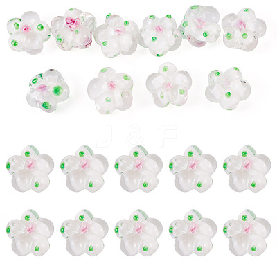 10Pcs Handmade Lampwork Beads LAMP-TADJ0001-01B-1