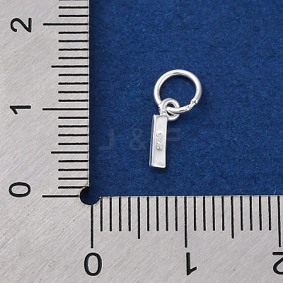 925 Sterling Silver Letter Charms LS-STER-C012-01S-I-1
