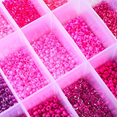 288G 24 Colors Glass Seed Beads SEED-JQ0005-01G-3mm-1