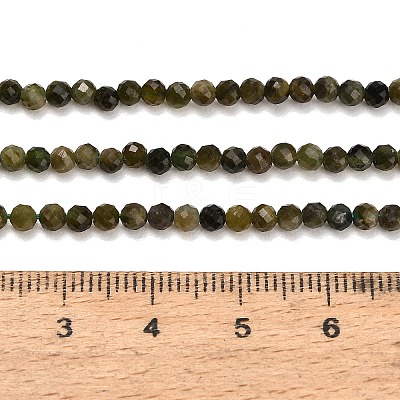 Natural Green Tourmaline Beads Strands GG-CBAA9B4-B01-02-1