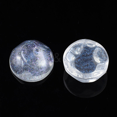 Transparent Resin Cabochons CRES-N031-005A-C05-1