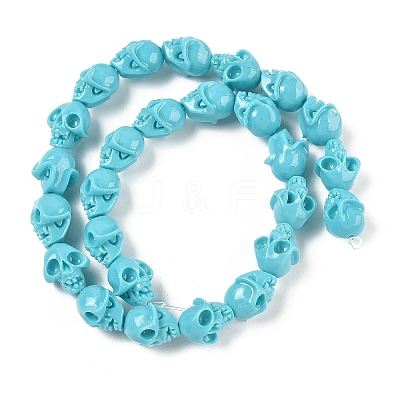 Synthetic Coral Carved Beads Strands CORA-M001-10B-1
