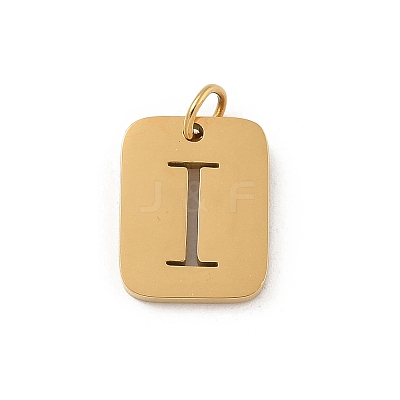 304 Stainless Steel Charms LS-STAS-R001-01G-I-1