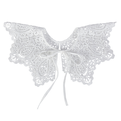 Polyester Lace Collars AJEW-WH0248-746D-1