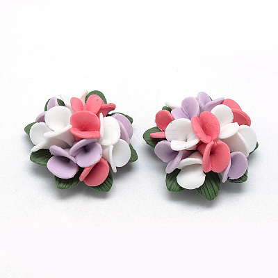 Handmade Porcelain Cabochons PORC-S1008-42C-1