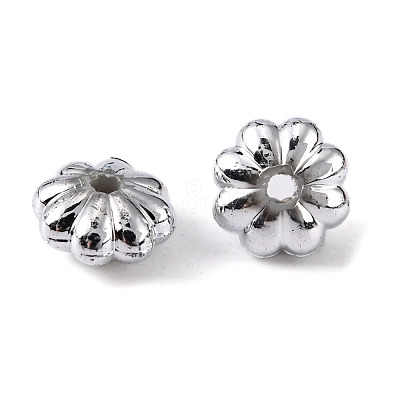 Silver Plating Acrylic Beads PL715-1
