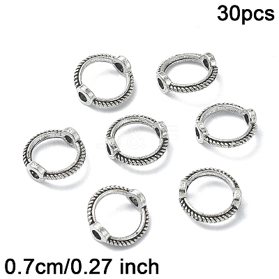 Tibetan Style Zinc Alloy Bead Frames FIND-YW0004-43C-1