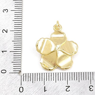 Brass Micro Pave Clear Cubic Zirconia Pendants LS-KK-CBADB87-14A-G-1