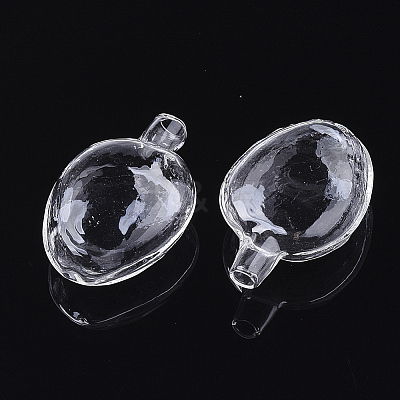Handmade One Hole Blown Glass Bottles BLOW-T001-18-1