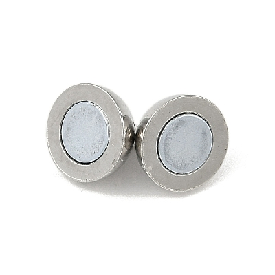 Rack Plating Brass Magnetic Clasps KK-Z070-20P-02-1
