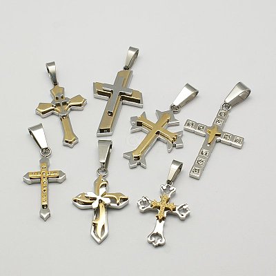 304 Stainless Steel Pendants STAS-I001-M4-1