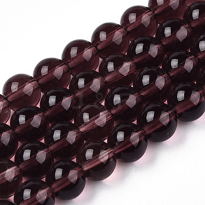 Transparent Glass Beads Strands LS-GLAA-T032-T8mm-19-1
