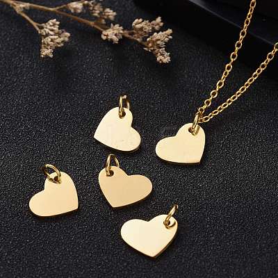201 Stainless Steel Stamping Blank Tag Charms STAS-S105-T618-2-1