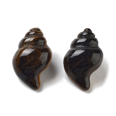 Natural Tiger Eye Carved Figurines DJEW-L023-H12-1