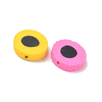 Mixed Shapes Handmade Polymer Clay Beads X-CLAY-R060-113-1