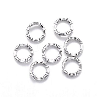 Tarnish Resistant 304 Stainless Steel Open Jump Rings STAS-E113-18P-1
