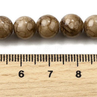Natural Striped Stone Beads Strands G-D315-A01-03-10mm-1