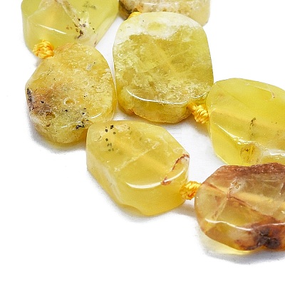 Natural Yellow Opal Beads Strands G-K245-L01-01-1