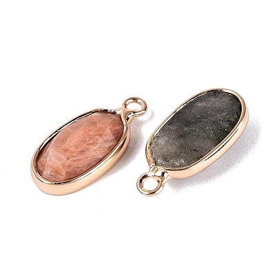 Natural & Synthetic Mixed Stone Pendants G-Q606-34KCG-1