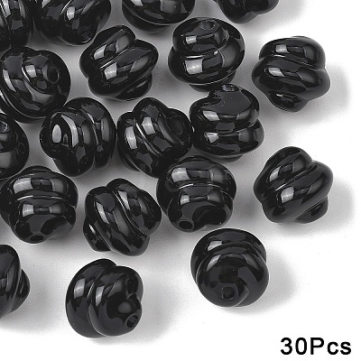 30Pcs Opaque Acrylic Beads OACR-YW0003-87L-1