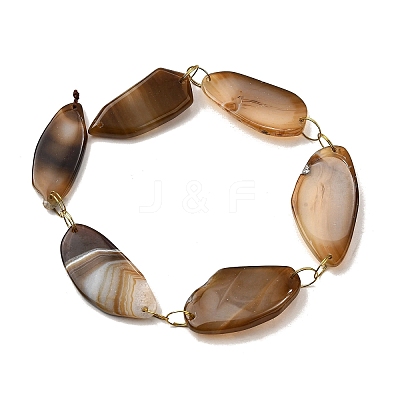 Natural Agate Beads Strands G-K348-09-01-1