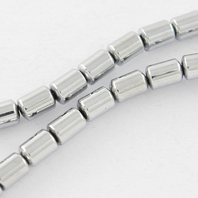 Non-magnetic Synthetic Hematite Beads Strands X-G-Q888-5x4mm-7-1