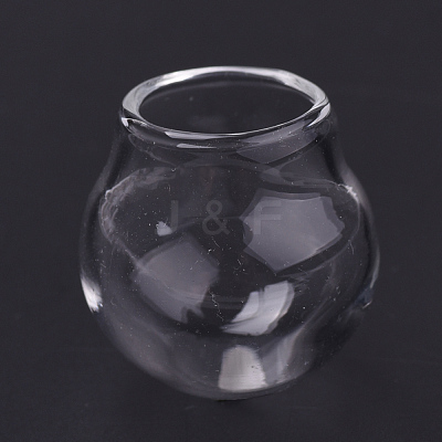 Handmade Blown Glass Globe Ball Bottles BLOW-R004-01-1