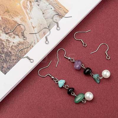 Tarnish Resistant 316 Surgical Stainless Steel Earring Hooks X1-STAS-E009-2-1