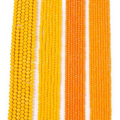 Opaque Solid Color Imitation Jade Glass Beads Strands EGLA-A044-P2mm-D29-1