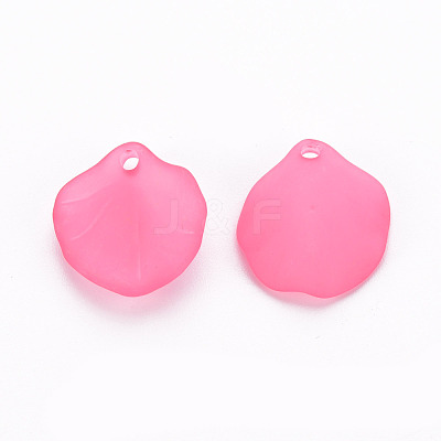 Transparent Frosted Acrylic Pendants MACR-S371-02A-1