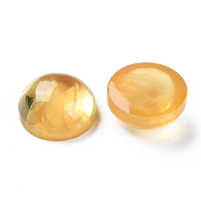 Translucent Resin Cabochons RESI-XCP0002-04-1