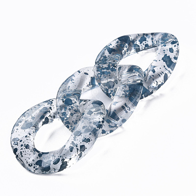 Transparent Acrylic Linking Rings OACR-N009-014A-01-1
