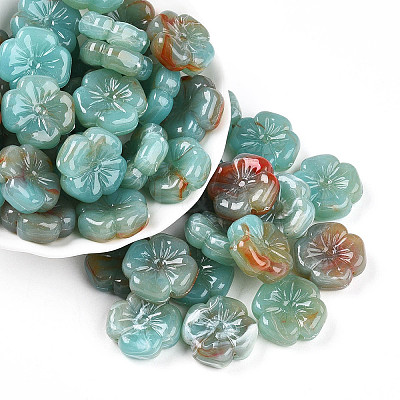 Transparent Acrylic Beads X1-TACR-T028-40A-1