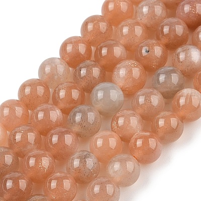 Natural Multi-Moonstone Beads Strands G-J157-6mm-06A-01-1