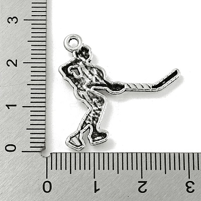 Tibetan Style Alloy Pendants TIBE-Q098-12C-1