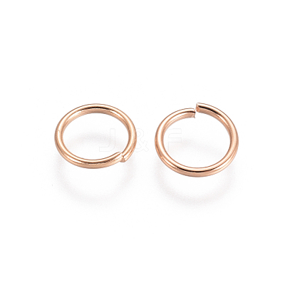 304 Stainless Steel Open Jump Rings STAS-E484-72K-RG-1