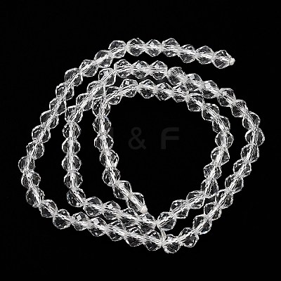 Transparent Glass Beads Strands GLAA-A014-03L-1
