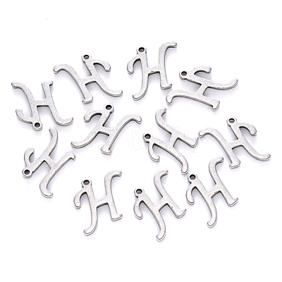 Tarnish Resistant 201 Stainless Steel Charms STAS-R105-H-1