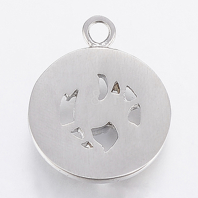 Non-Tarnish 304 Stainless Steel Pendants STAS-P193-063P-1