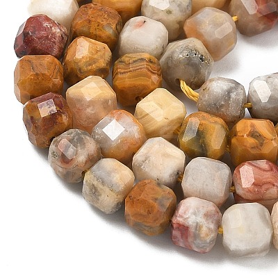 Natural Crazy Agate Beads Strands G-F797-A22-01-1