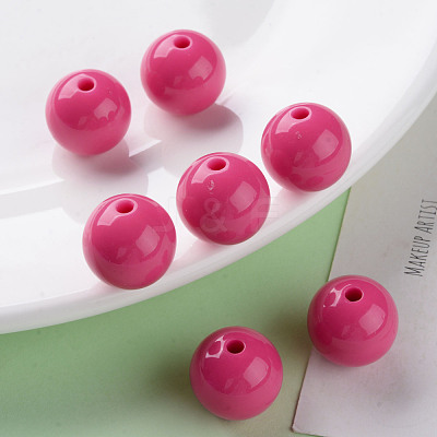 Opaque Acrylic Beads MACR-S370-C16mm-A13-1