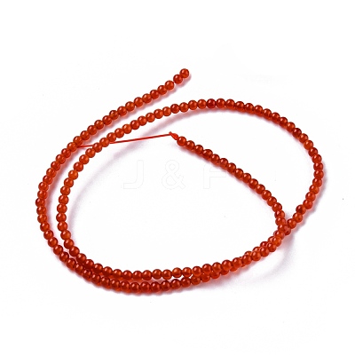 Natural Carnelian Bead Strands G-A130-3mm-K13-1